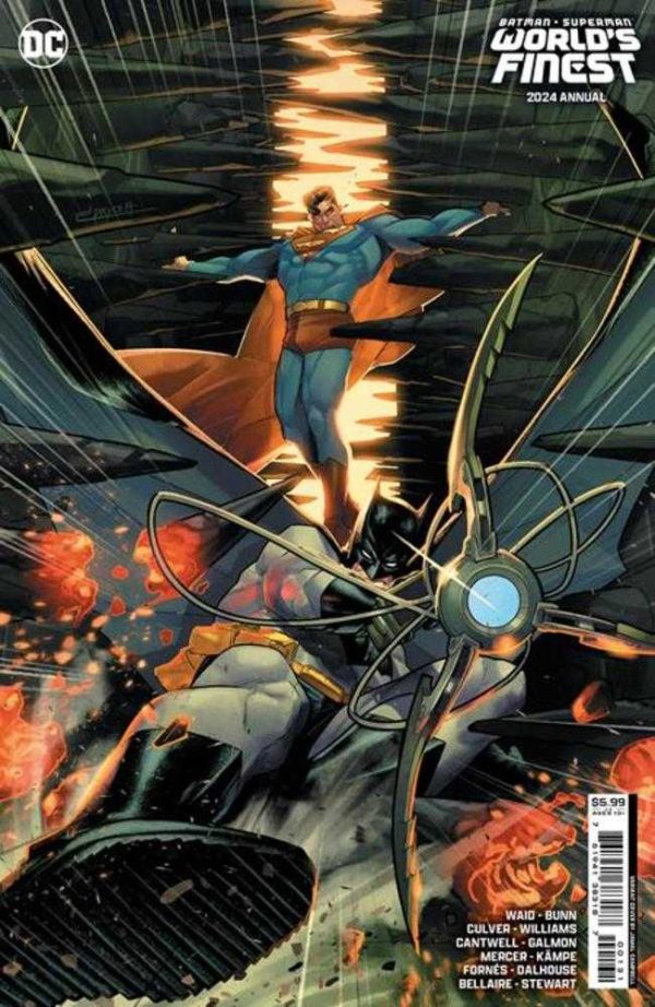 Batman Superman Worlds Finest 2024 Annual #1 (One Shot) Cover C Jamal Campbell Card Stock Variant For Cheap