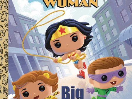 Wonder Woman Big Little Trouble Little Golden Book Online Sale