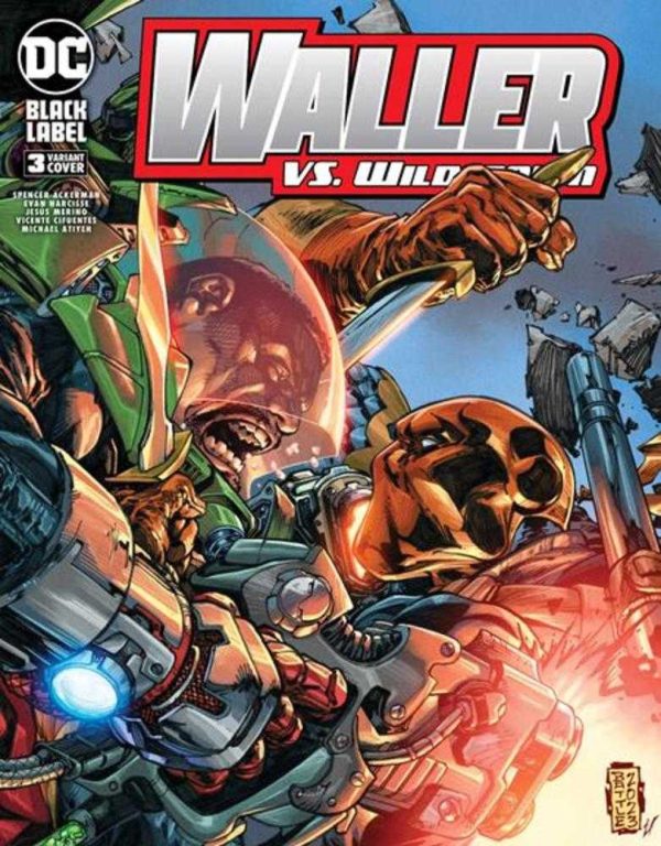 Waller vs Wildstorm #3 (Of 4) Cover B Eric Battle Variant (Mature) on Sale