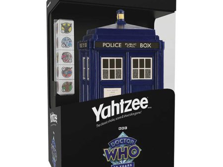 Yahtzee Dr Who Tardis 60th Ann Game Hot on Sale