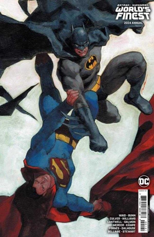 Batman Superman Worlds Finest 2024 Annual #1 (One Shot) Cover D 1 in 25 Gerald Parel Card Stock Variant Supply