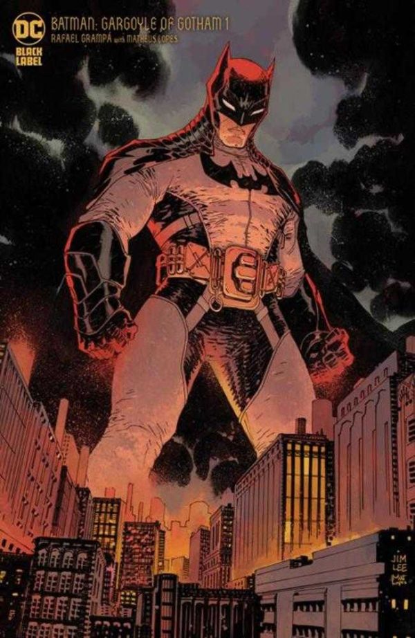 Batman Gargoyle Of Gotham #1 (Of 4) Cover B Jim Lee Variant (Mature) on Sale