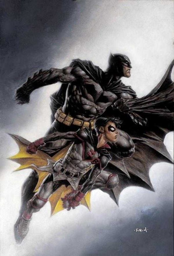 Batman And Robin #4 Cover B David Finch Card Stock Variant Hot on Sale