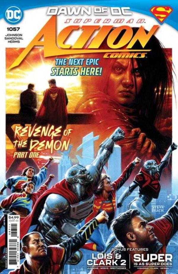 Action Comics #1057 Cover A Steve Beach Online Hot Sale