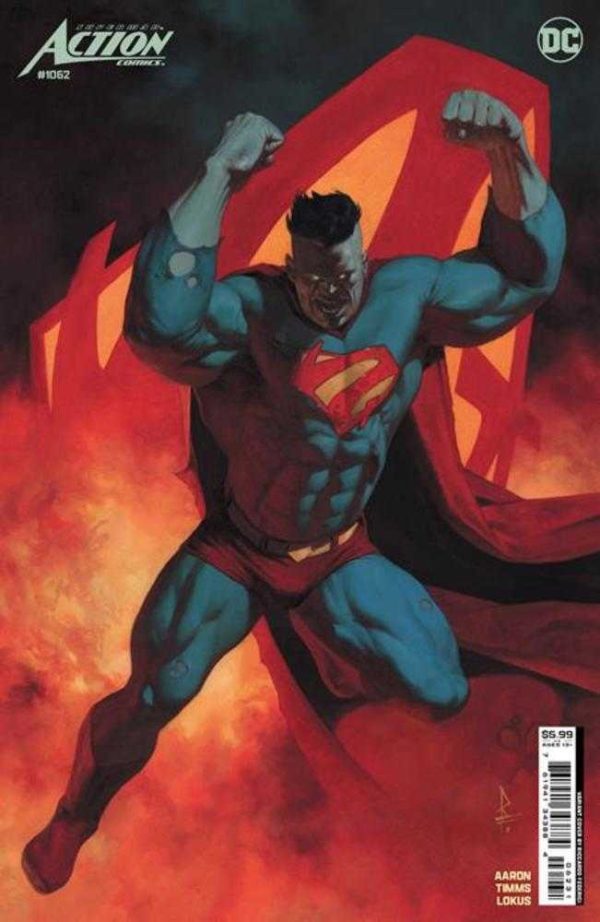 Action Comics #1062 Cover C Riccardo Federici Card Stock Variant Fashion