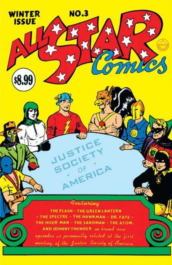 All-Star Comics #3 Facsimile Edition Cover B Ee Hibbard Foil Variant Supply