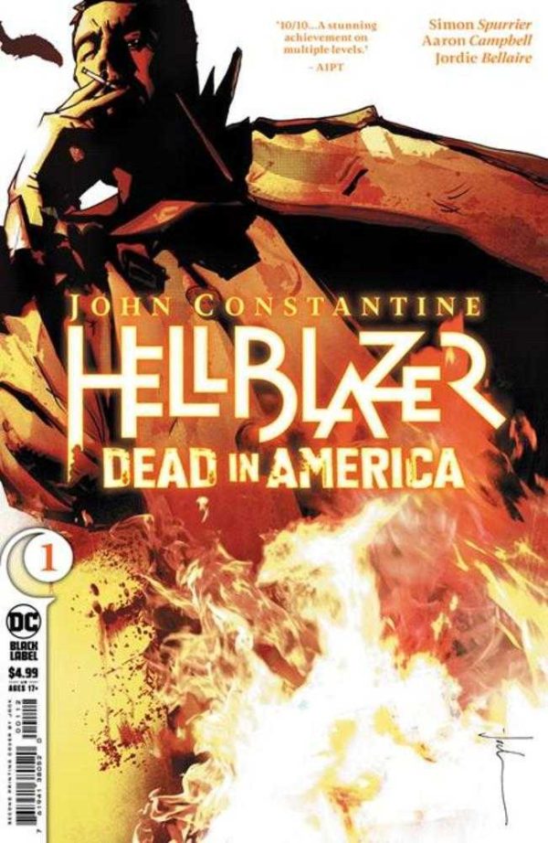 John Constantine Hellblazer Dead In America #1 2nd Print Online Sale