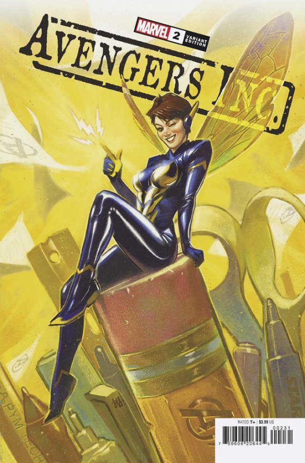 Avengers Inc #2 Ben Harvey Wasp Variant on Sale