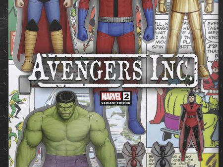 Avengers Inc #2 John Tyler Christopher Avengers 60th Variant Hot on Sale