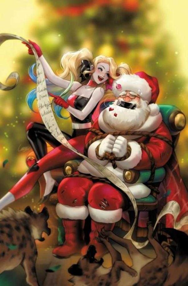 Batman Santa Claus Silent Knight #2 (Of 4) Cover B Lesley Leirix Li Card Stock Variant Hot on Sale