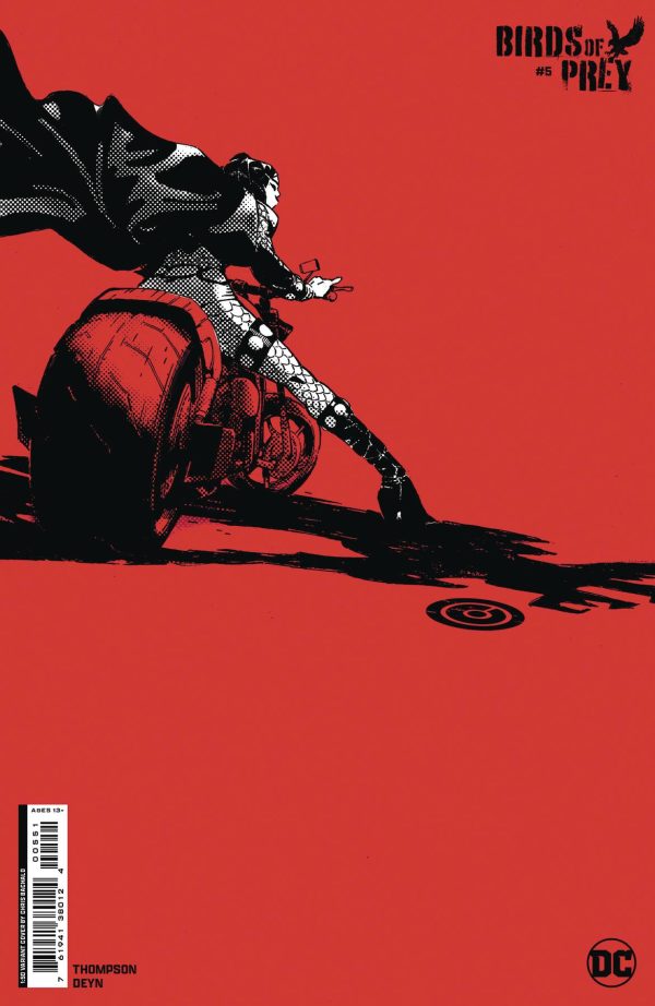 Birds Of Prey #5 Cover E 1 in 50 Chris Bachalo Card Stock Variant Hot on Sale