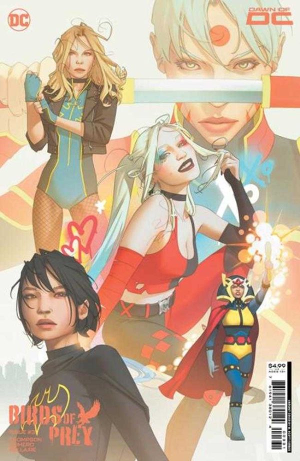 Birds Of Prey #3 Cover C W Scott Forbes Card Stock Variant Online Sale