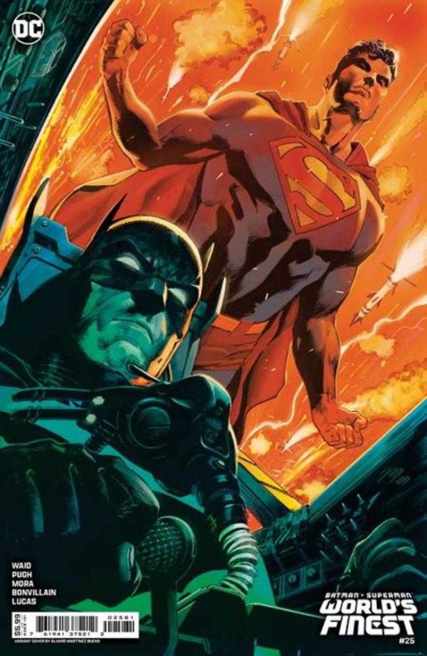 Batman Superman Worlds Finest #25 Cover F Alvaro Martinez Bueno Card Stock Variant Sale