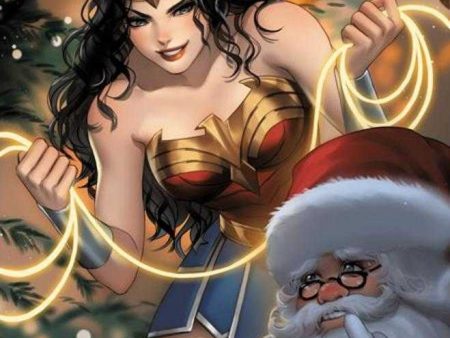 Batman Santa Claus Silent Knight #4 (Of 4) Cover B Lesley Leirix Li Card Stock Variant Online now